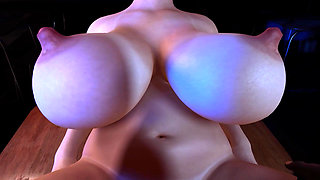 Esmeralda Gives a Lesson in Anatomy on a Late Afternoon