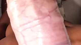 Ebony Mouth Swallows My Cum After a Blowing Session