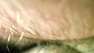 BBW MILF Getting Fucked in the Pussy Pushes Cum Out in the End Pink Moist Pussy Natural Raw up Close