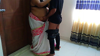 Gujarati Sexy Aunty Having Sex with Sex Toy While Watching Neighbor Helping Her by Fucking While Her Husband Was Not at Home