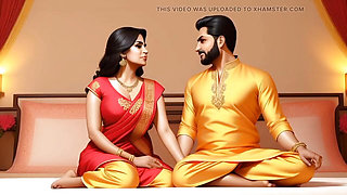Hot indian housewife excited for sex with office boss