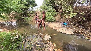 Curvy Brown skinned Ebony Ready to be devored at the Stream