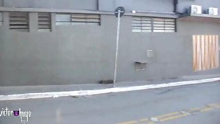 Hot Brazilian Couple Fucks in Car - Amateur Sex with Victor Hugo & Isis Pitangui