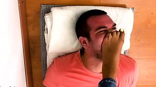 Nose And Face Flattening - Hard Trampling Slave Face -