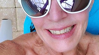 Blonde MILF with Big Boobs Playing Cam Free Porn