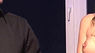 Watch This Busty Blondie From France Rides Guy