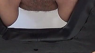 Solo Mature Busty Aunt with Pissing
