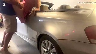 Blonde Teen Neighbour Sneaks Into Garage For Hot Doggy Style Fuck