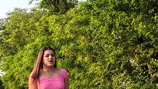 Lost in Holland Wetting Jeans Outdoors