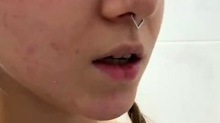 Bambi_Lu masturbating in public toilet