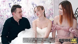 Sophisticated Polly's hot bride sex