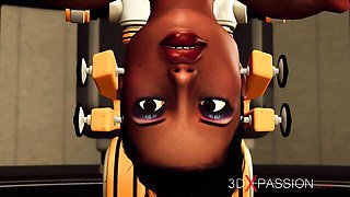 Kitten's bondage trailer