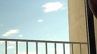 Cheating Wife Fucking with a Lover in a Hotel Room with a City View