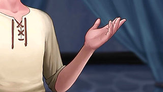 Big Boobs Giant Orc Woman Dirty Outdoor Sex and Pussy Creampie - Cartoon Animated Porn Game - What a Legend! - Part 25