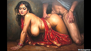 Desi sexy bhabhi with hot body bouncing boops fucked