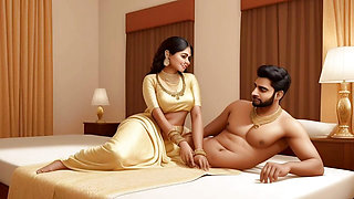 Desi Indian Stepmom teaches How to Fuck with Stepson and Stepdaughter ( Step Family Threesome ) indian sex indian girl