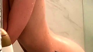 Dani lynn teasing her naked body in the shower xxx porn