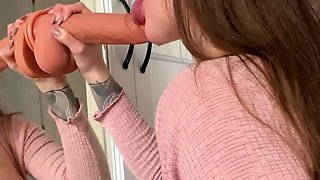 Mexicana blowjob with her big boobs