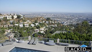 Blonde BBC Freak Takes Jason Brown's Monster Black Cock