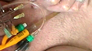 Domina Enjoys Cruel Femdom Ball Busting and Pegging