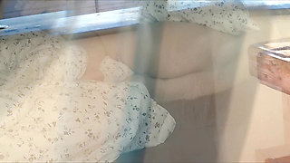 When the neighbor looks through the window