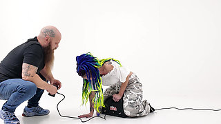 Sybian Test and Blowjob on Daddy