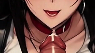 Big Titty Tifa the Milk Maid Serves up Tall Glasses to the Men & Women of Midgar