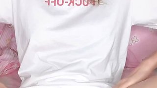 Brunette Solo Webcam Masturbation