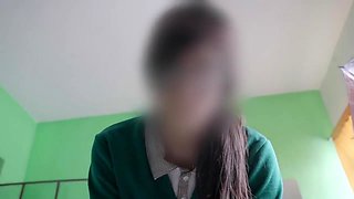 We Fuck Before College! Sophia Mexican College Girl! Hd