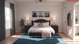 Mila 01 - Cheating Wife First Time Tries Anal Penetration with Monster Big Dildo
