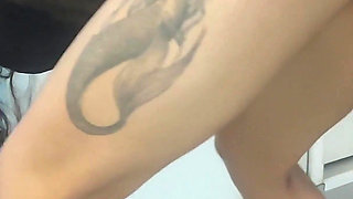 Skinny Wife Takes on a Giant BBC in Front of Her Cuckold