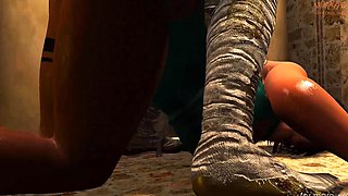 Fantasy 3D Animation Porn with a Big Cock Mummy