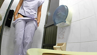 Perverted Camera Recording Nurses Pissing