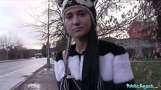 Public Agent Russian Gets Fucked By a Big Cock in her Bedroom