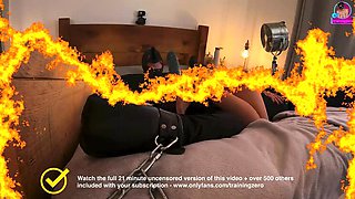 Amateur Wife Training Zero Femdom Strapon Riding & Dildo Fucking with Real Orgasm and Denial