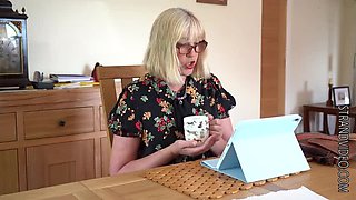 Nurse Gets Spanked Hard in Uniform - Mature Femdom Punishment