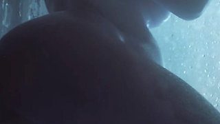 Pregnant Widowmaker Getting Her Tight Purple Pussy Fucked From Behind & Creampied