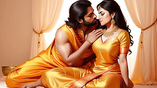 Hot Indian Desi Bhabhi Love Massage - Full Uncut Sensual Massage & Deep Romance