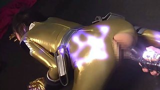 Asian japanese plays with anal toys