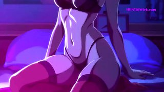 Sexy Momo Gets All Holes Filled - Hot Hentai Anal & Creampie Action