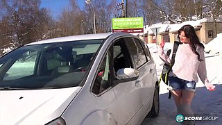 The Busty Hitcher