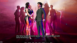 Couple's Love 08 - Cuckold Husband Watches His Hotwife Kissing Another Man in Front of Him - 3D Porn Game
