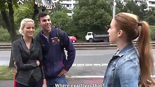 Foursome in sauna with russian girls: Blowjob, Amateur  Babe Porn