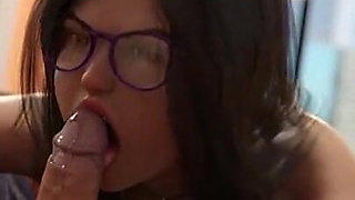 Horny Nerdy Chick Blowjob - the Spellbook Ntr #17 Animated Porn Game