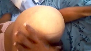 Curvy Sri Lankan doll in part two with her stepdad Dane Jones