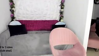 Slutty brunette teen Alex Chance fucked and cum on big boobs