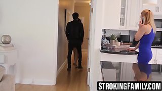Horny Jade Amber swallows jizz post hardcore fuck
