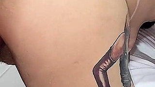 Wife Fucks Giant Cock in Front of Cuckold Husband.