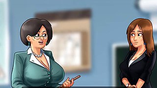 Summer saga remix - first steps with a French lecturer by Misskitty2k