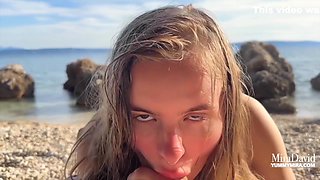 Verified Amateurs In Fucking On Public Beach - The Season Is Open!